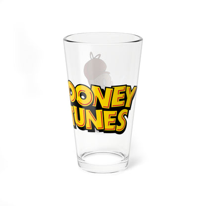 Elmer Fudd Pint Glass, 16oz - Looney Tunes - Merrie Melodies - Bugs Bunny's Arch Nemesis