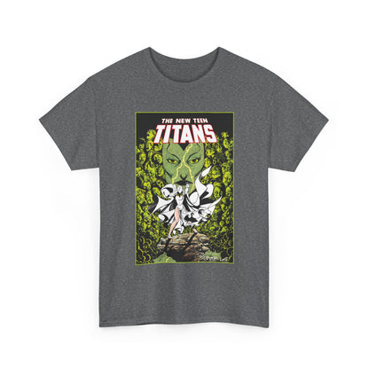 Raven T-Shirt - George Perez Art - New Teen Titans - Versus Phobia - White Raven Costume - DC Comics