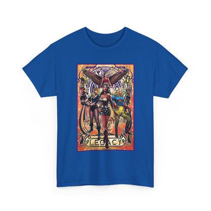 Justice Society T-Shirt - Tony Harris Art - Wonder Woman, Liberty Belle, Black Canary, Hawkgirl - JSA - DC Comics