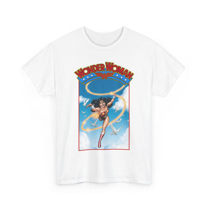 Wonder Woman T-Shirt - George Perez Art - Post-Crisis 1980s Retro Graphic - Themyscira - DC Comics