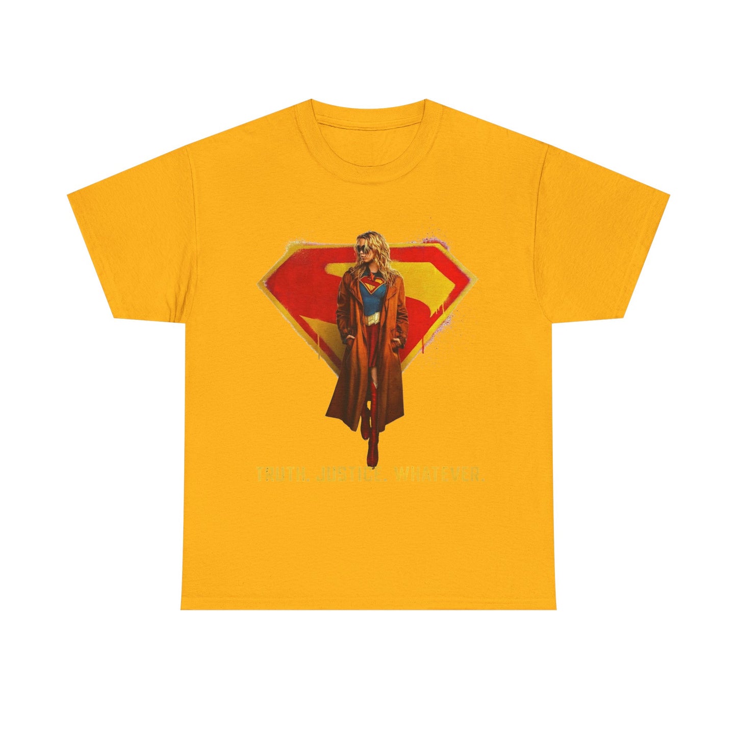 Supergirl Movie T-Shirt - Milly Alcock - Truth Justice Whatever - 2026 - Kara Zor-El - DC Comics, DC Studios