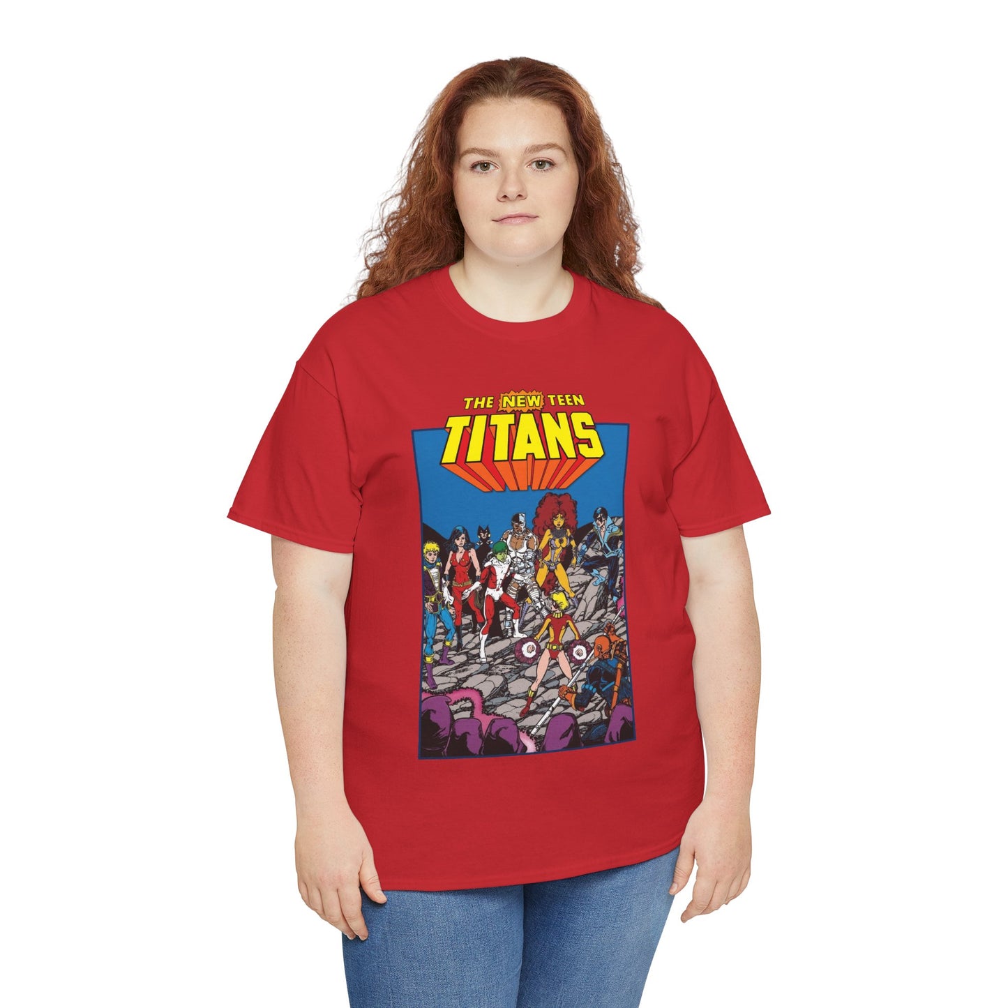 New Teen Titans T-Shirt - George Perez Art - Judas Contract - Tales of the Teen Titans Annual #3 Cover Art - DC Comics