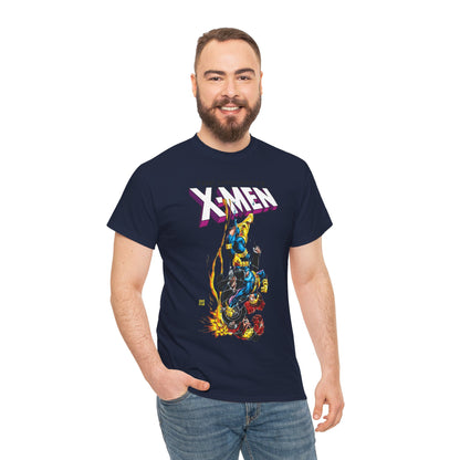 Cyclops Vs Havok T-Shirt - Adam Kubert Art - Uncanny X-Men - Marvel Comics