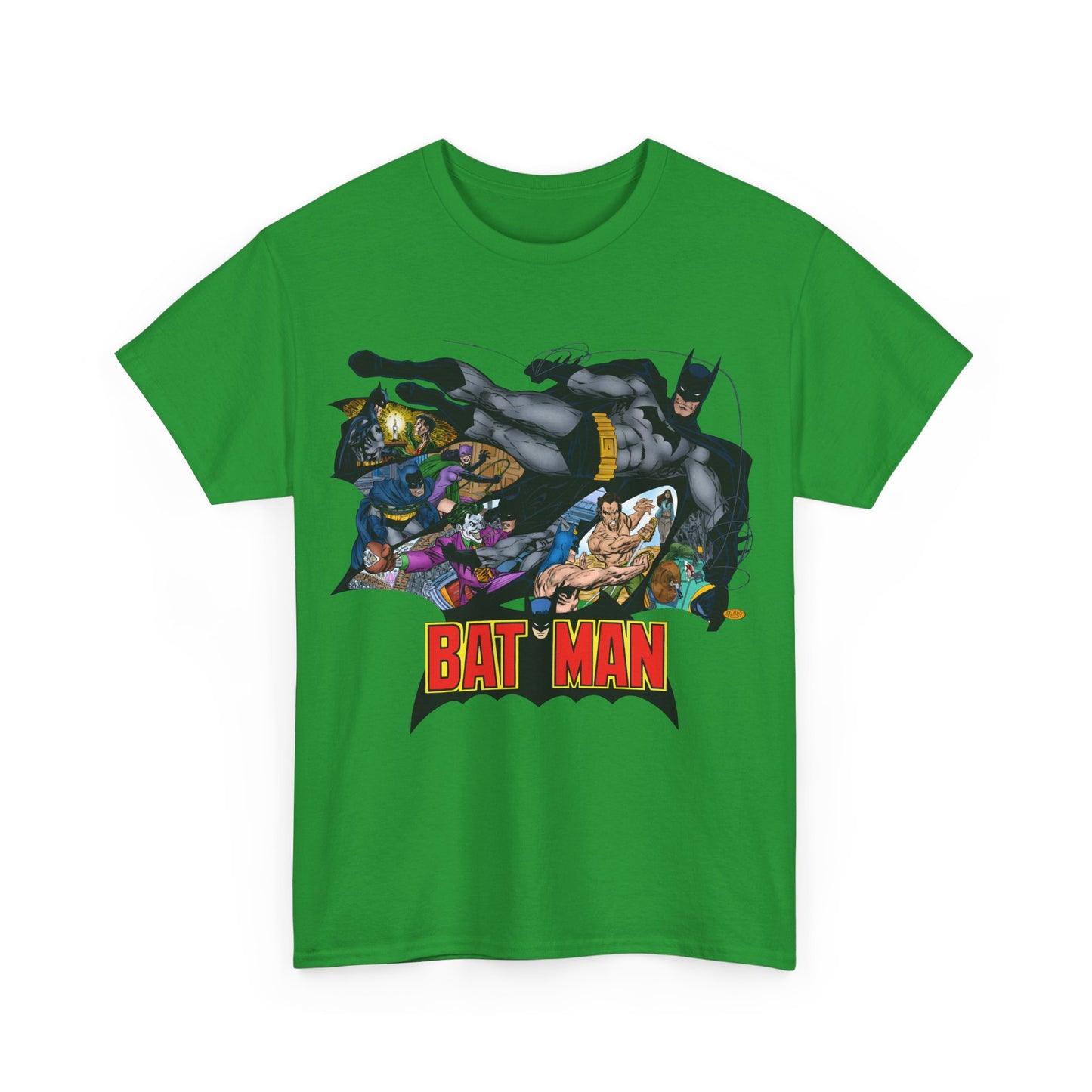 Batman T-Shirt - John Byrne Art - Joker, Catwoman, Ra's al Ghul, Talia - DC Comics - The Batcave