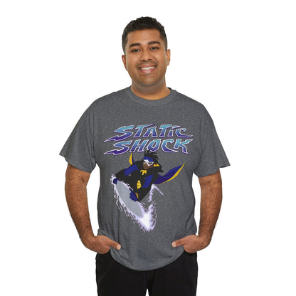 Static Shock T-Shirt - Milestone Comics - WB 1990s Animated Series - DC Comics - Virgil Hawkins
