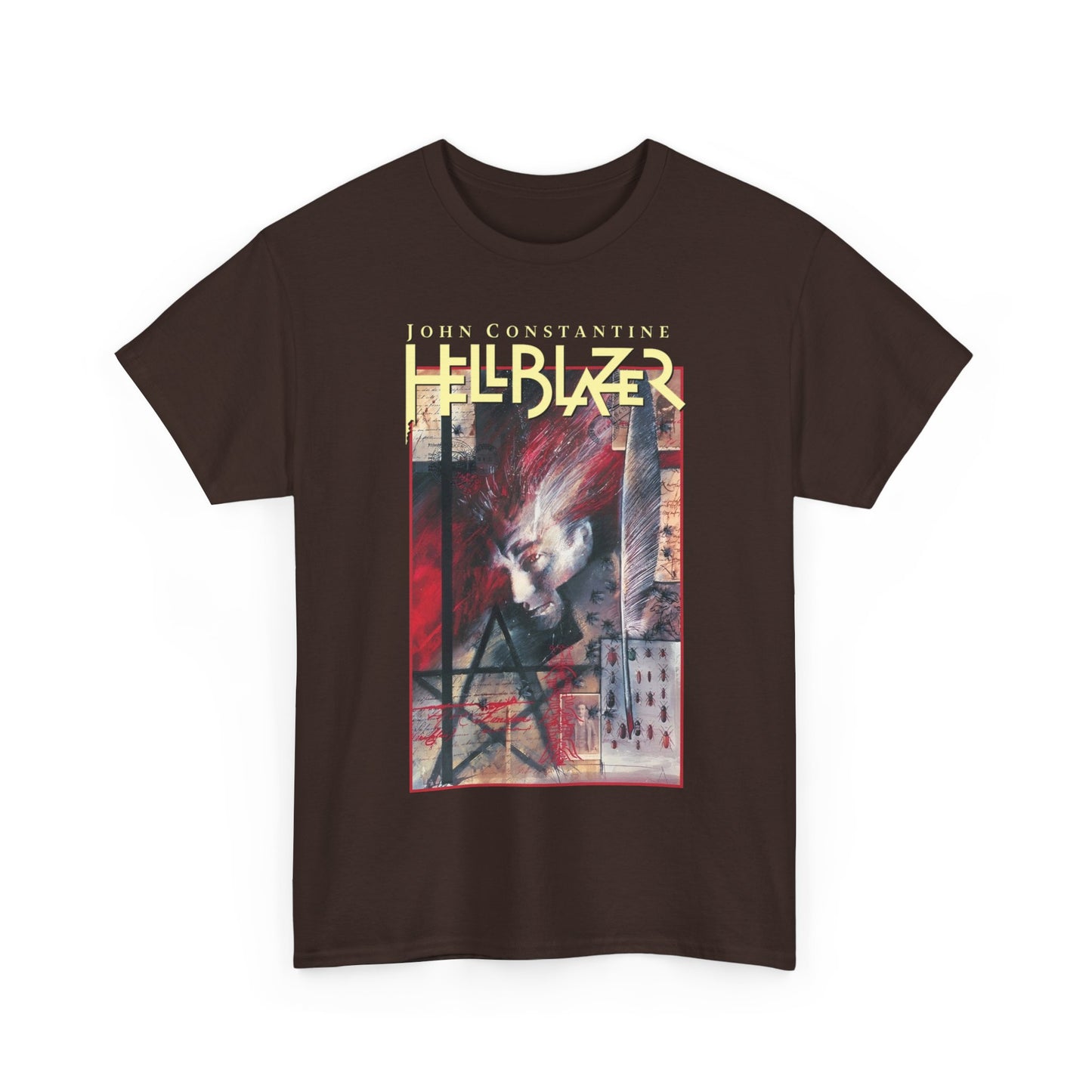John Constantine Hellblazer T-Shirt - Dave McKean Art - DC Comics/Vertigo