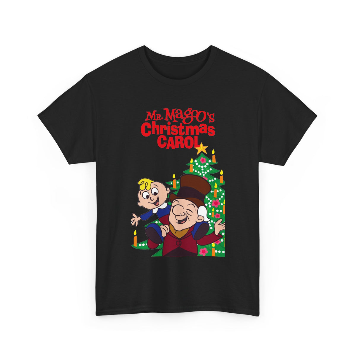 Mr. Magoo's A Christmas Carol T-Shirt - Retro Festive Holiday Tee