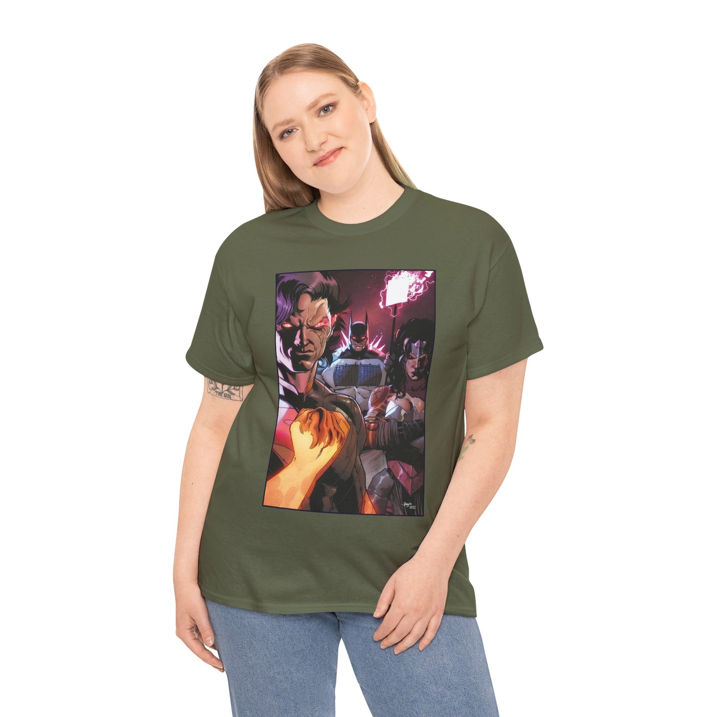 Absolute Trinity T-Shirt - Javier Fernandez Art - Superman, Batman, Wonder Woman - DC K.O. Variant Cover - DC Comics