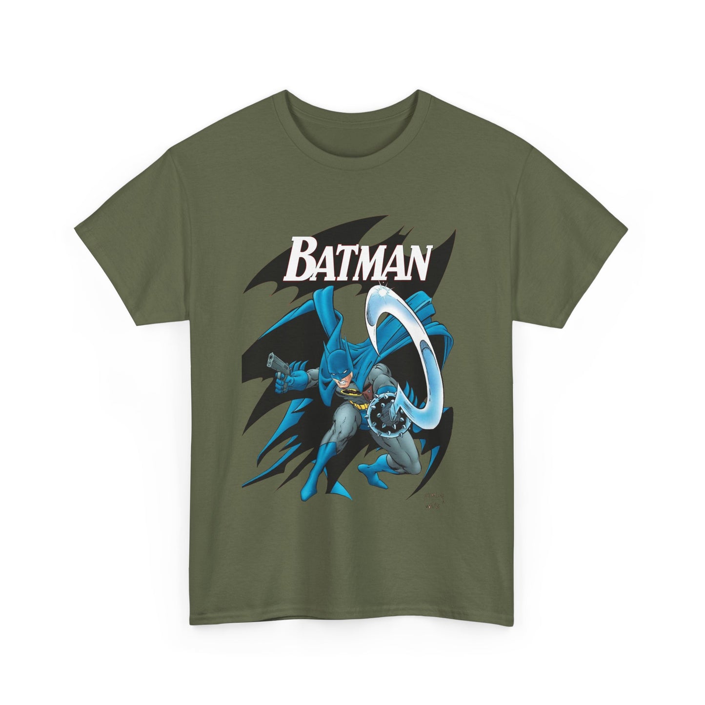 Batman T-Shirt - Todd McFarlane Art - Gotham, Bruce Wayne, Year Two - DC Comics