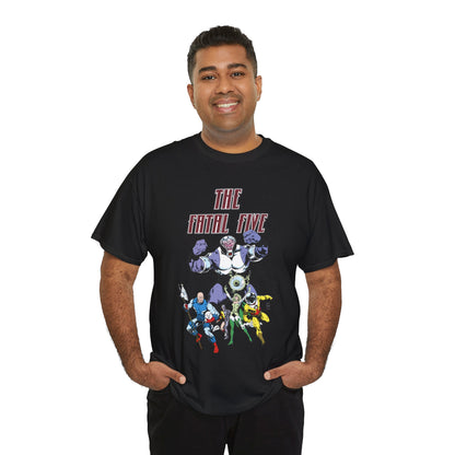 Fatal Five T-Shirt - Legion of Super-Heroes Villains - DC Comics LOSH - Validus, Emerald Empress