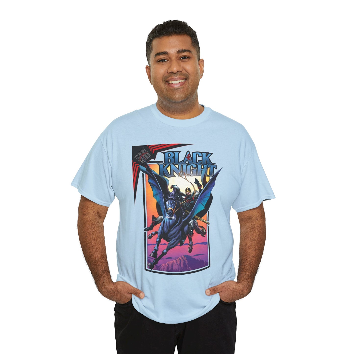 King in Black: Black Knight T-Shirt - Todd Smith Art - Dane Whiteman - From the Knull Story - Marvel Comics