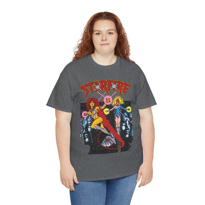 Starfire & Harbinger T-Shirt - George Perez Art - Teen Titans Spotlight #19 Cover - DC Comics