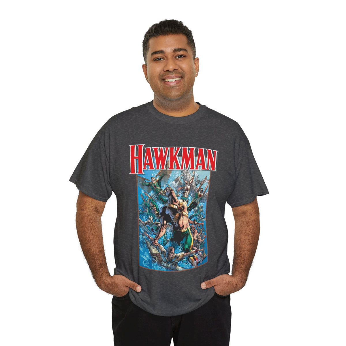Hawkman T-Shirt - Bryan Hitch Art - DC Comics