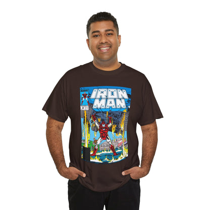 Iron Man #222 T-Shirt - Mark Bright Art - Marvel Comics
