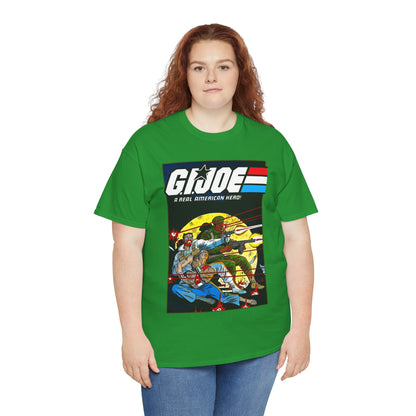 G.I. Joe T-Shirt - Mike Zeck Art - Stalker, Snow Job and Quick Kick - #61 Cover Art - Marvel Comics