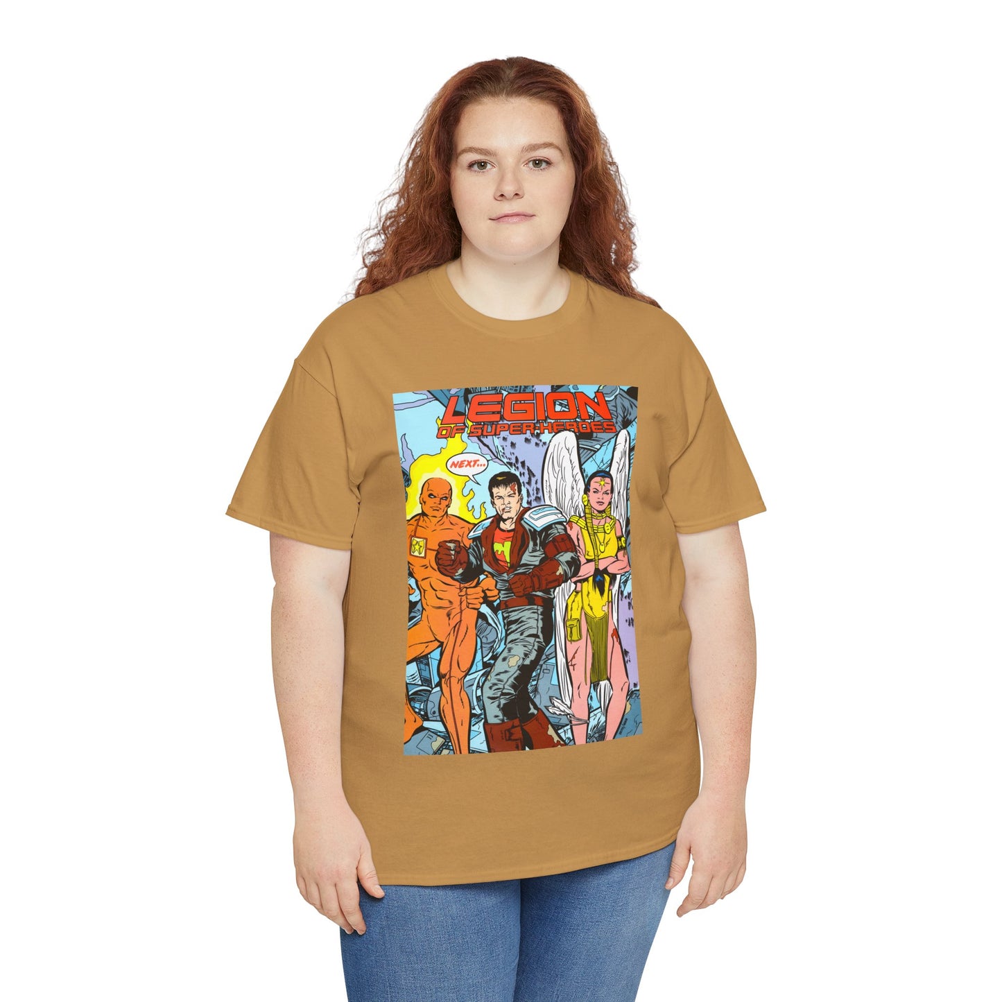 Legion of Super-Heroes #54 T-Shirt - Keith Giffen Art - DC Comics - LOSH