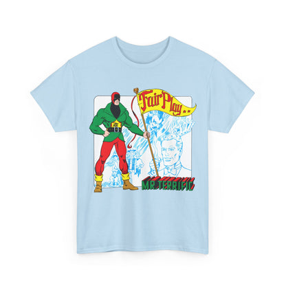 Mr Terrific T-Shirt - Stephen DeStefano Art - Who's Who in the DC Universe Entry - DC Comics
