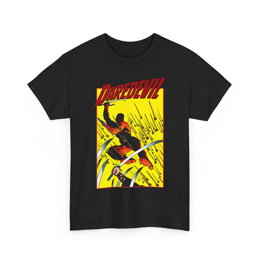 Daredevil T-Shirt - Frank Miller Art - Matt Murdock - Ninja Arrow Attack - 1980s Classic Story - Marvel Comics