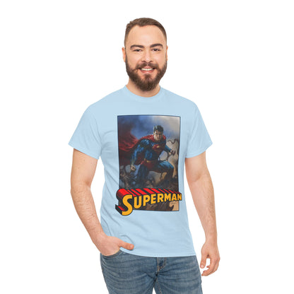 Superman T-Shirt - Lucio Parrillo Art - Man of Steel - DC Comics