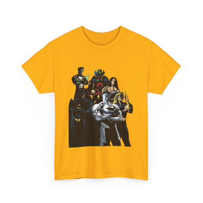 JLA T-Shirt - Howard Porter Art - Superman, Batman, Wonder Woman, Flash - DC Comics