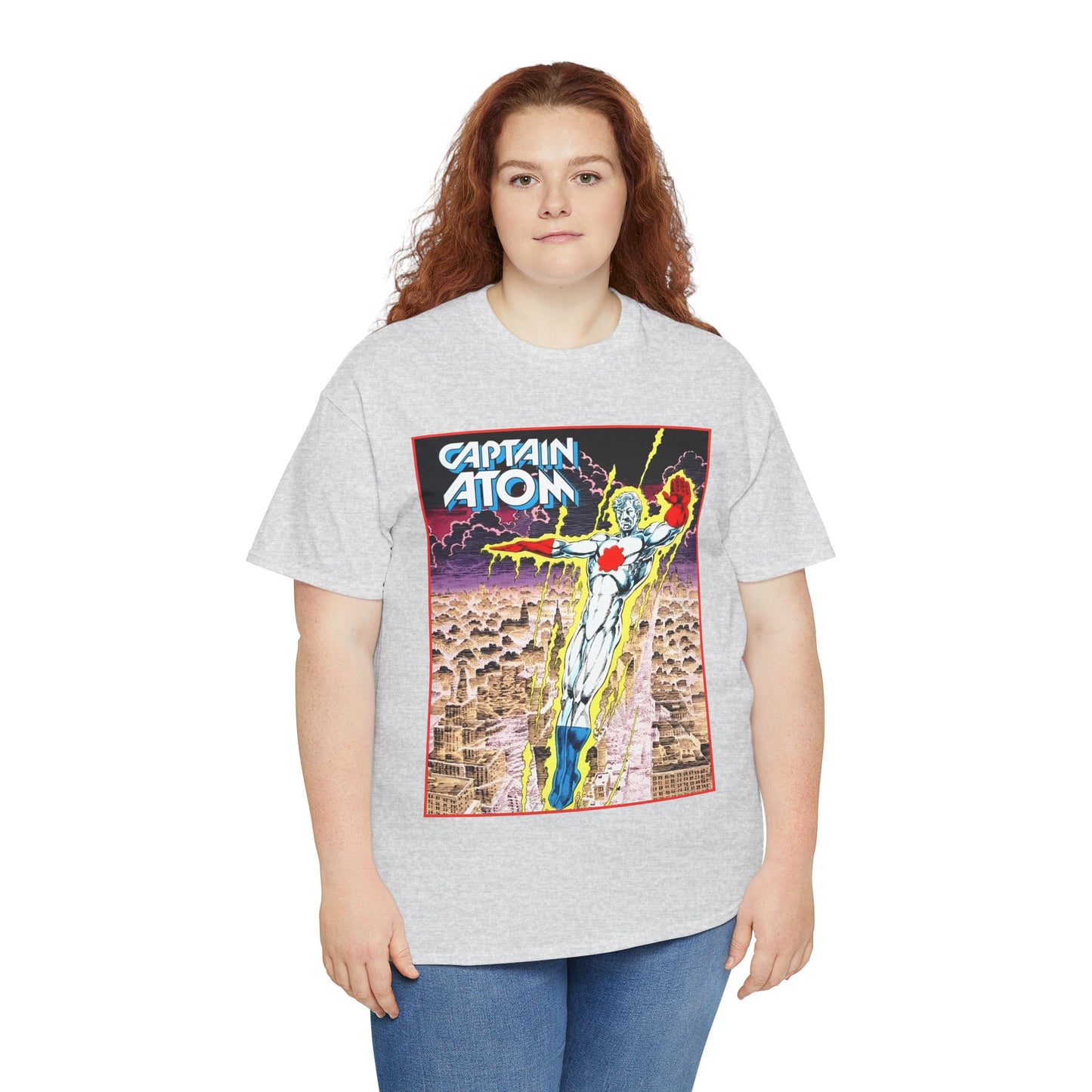 Captain Atom T-Shirt - Pat Broderick Art - DC Comics