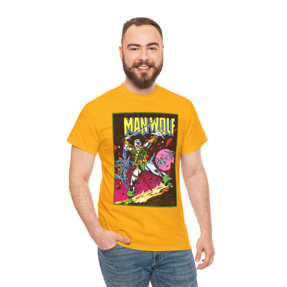Man-Wolf T-Shirt - George Perez Art - Colonel John Jameson - Marvel Premiere #45 Cover Art - Marvel Comics