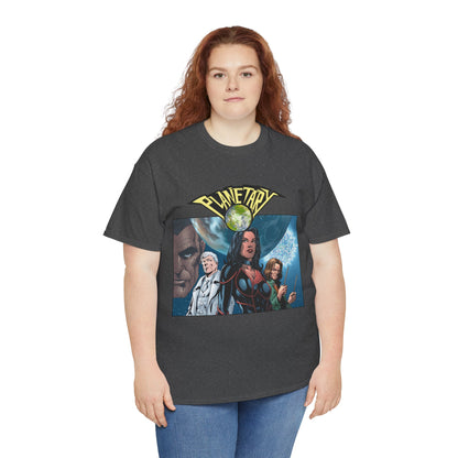 Planetary T-Shirt - Phil Jimenez Art - The Drummer, Jakita Wagner & Elijah Snow - DC Comics/Wildstorm - Ellis Story