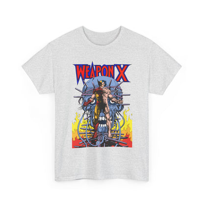 Weapon X T-Shirt - Barry Windsor-Smith Art - Wolverine Origin Story Before He Joined the X-Men - Logan, Mutant Leader - Marvel Comics