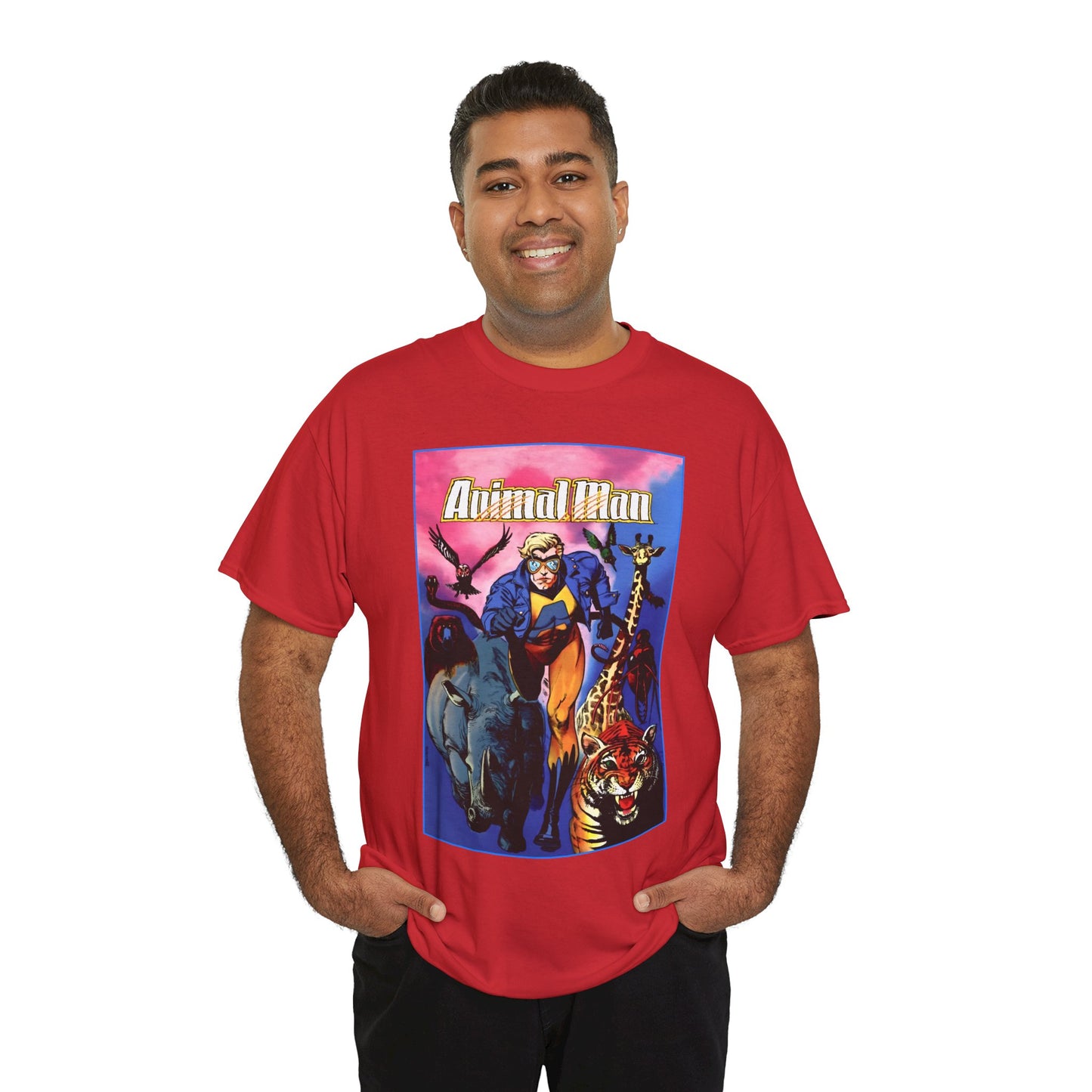 Animal Man T-Shirt - Brian Bolland Art - #1 Cover Art - Buddy Baker - DC Comics, Vertigo Comics