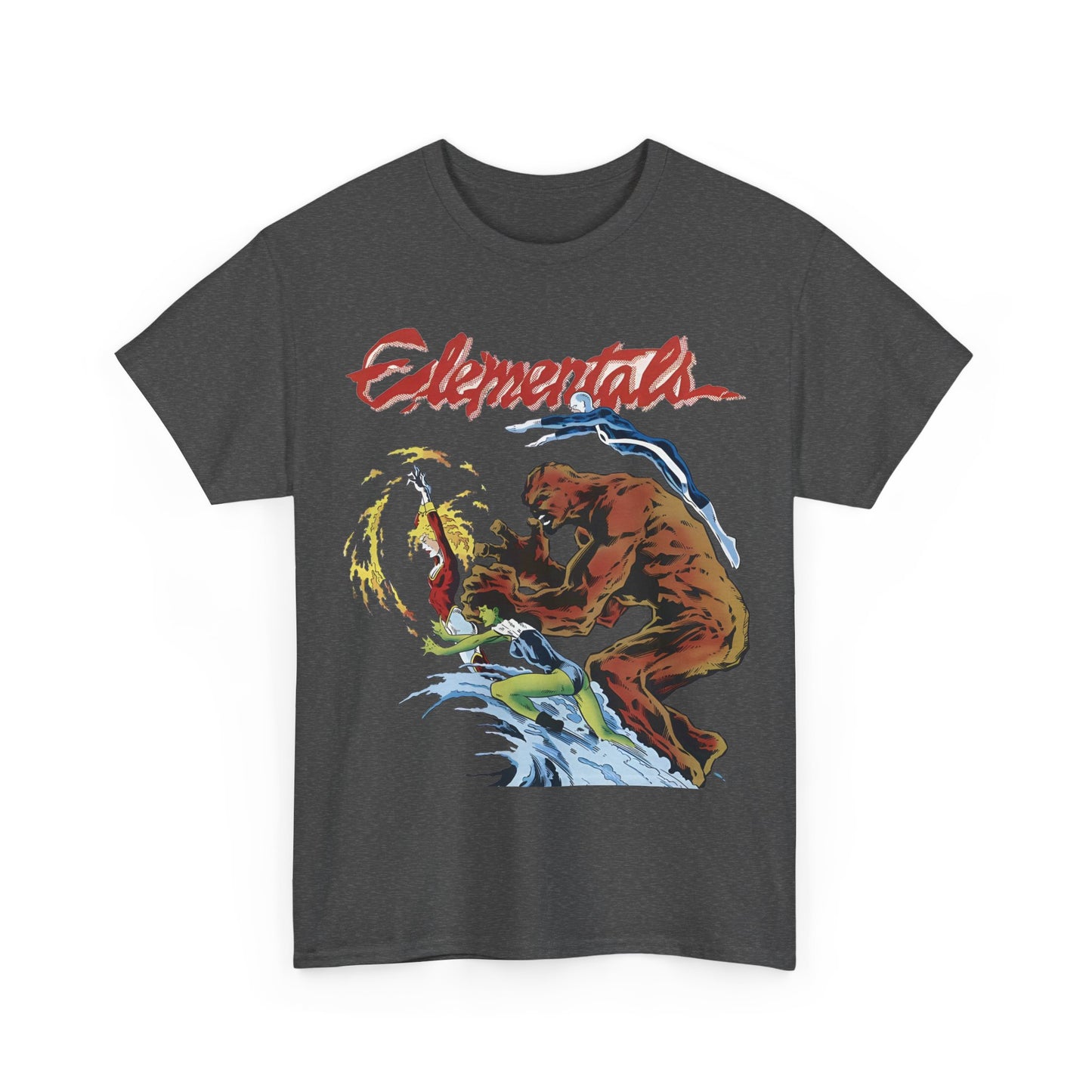 Elementals T-Shirt - Morningstar, Vortex, Fathom, Monolith - Comico Comics
