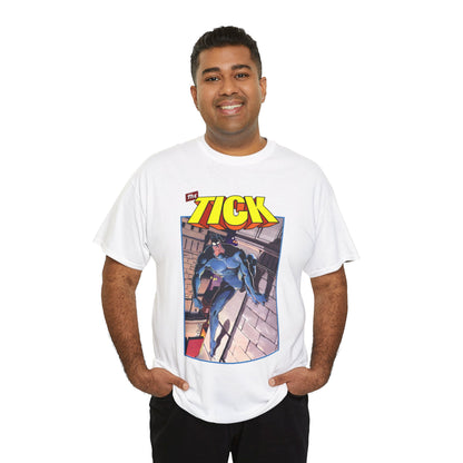 The Tick T-Shirt - Ben Edlund Creation - Popular 1980s Superhero