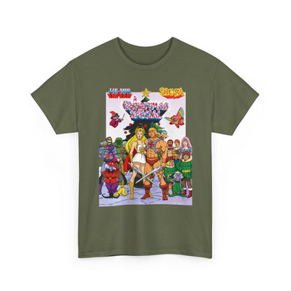 He-Man & She-Ra: A Christmas Special T-Shirt - Masters of the Universe, Princess of Power - Skeletor, Fisto, Orko, Kowl, Madame Razz - Filmation