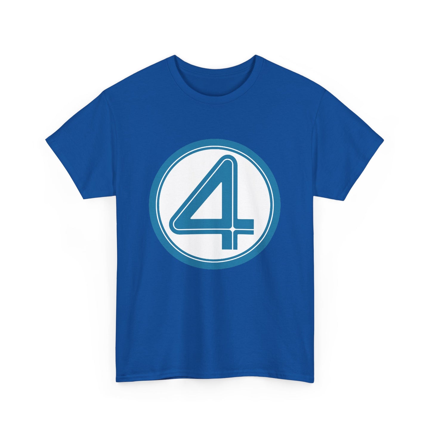 Fantastic Four Logo T-Shirt - New Marvel Movie 2025 - MCU - Pedro Pascal - 4 - Marvel Comics - Reed Richards