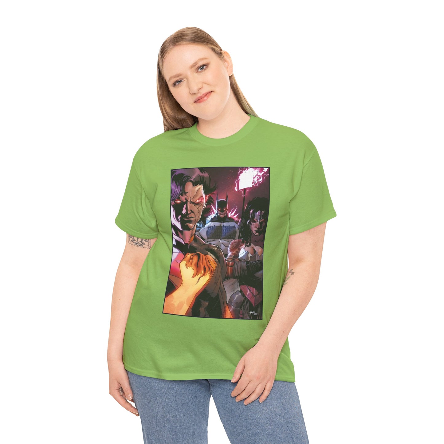 Absolute Trinity T-Shirt - Javier Fernandez Art - Superman, Batman, Wonder Woman - DC K.O. Variant Cover - DC Comics