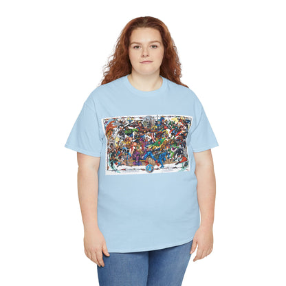 Avengers T-Shirt - George Perez Art - Poster Art of Basically Every Avenger - Marvel Comics