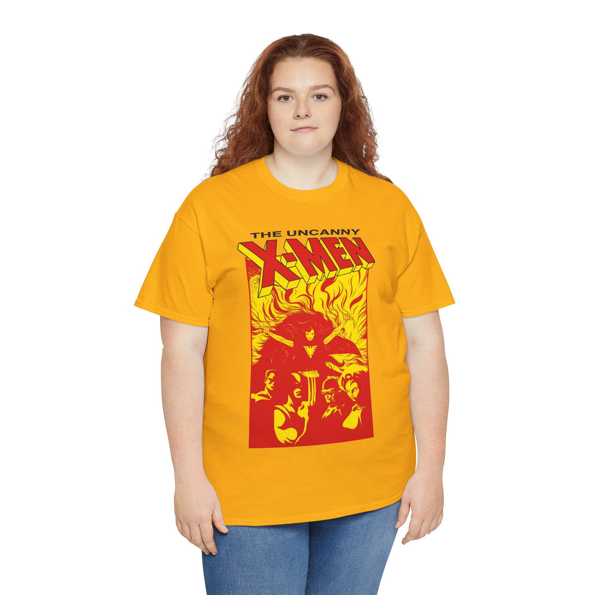 Uncanny X-Men T-Shirt - Steve Lightle Art - Dark Phoenix, Cyclops, Wolverine - Marvel Comics