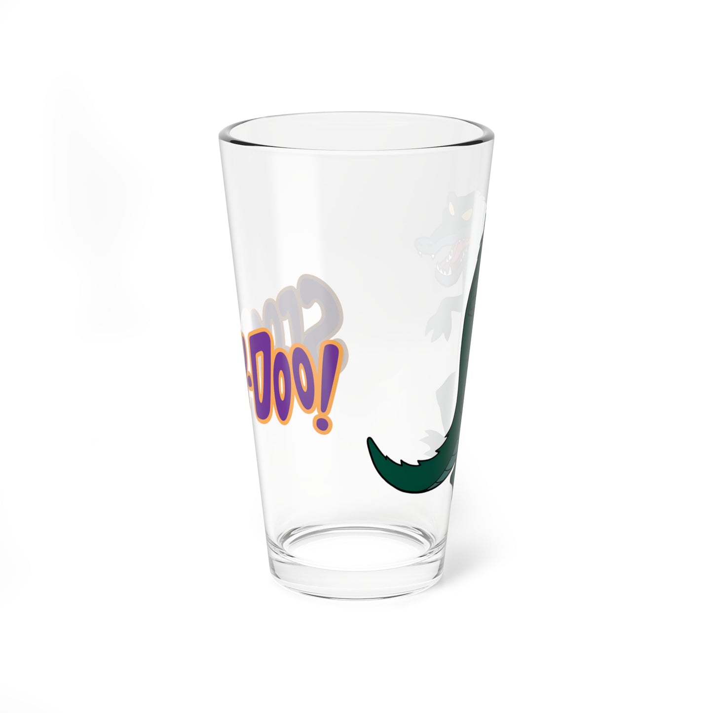 Ghost of the Gator Ghoul Pint Glass, 16oz - Scooby Doo Villain - Hanna-Barbera Saturday Morning Cartoon -  The Gruesome Game of the Gator Ghoul