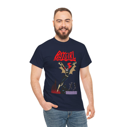 Batgirl T-Shirt - Bruce Timm Art - Batman Animated Series 1990s - Gotham City, Batman, Barbara Gordon - WB Cartoon - DC Comics