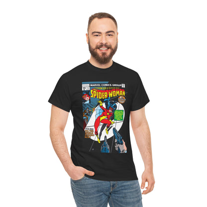 Spider-Woman T-Shirt - 1978 Marvel Comics - #1 Cover Art - Jessica Drew