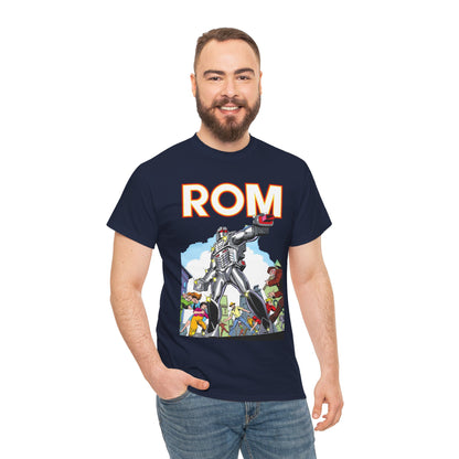 Rom: Spaceknight T-Shirt - Marvel Comics Art- Retro Character - Dire Wraiths
