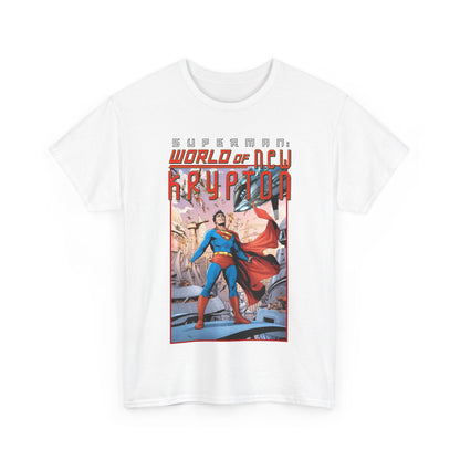 Superman World of New Krypton T-Shirt - Gary Frank Art - Popular DC Comics Storyline - Kal-El