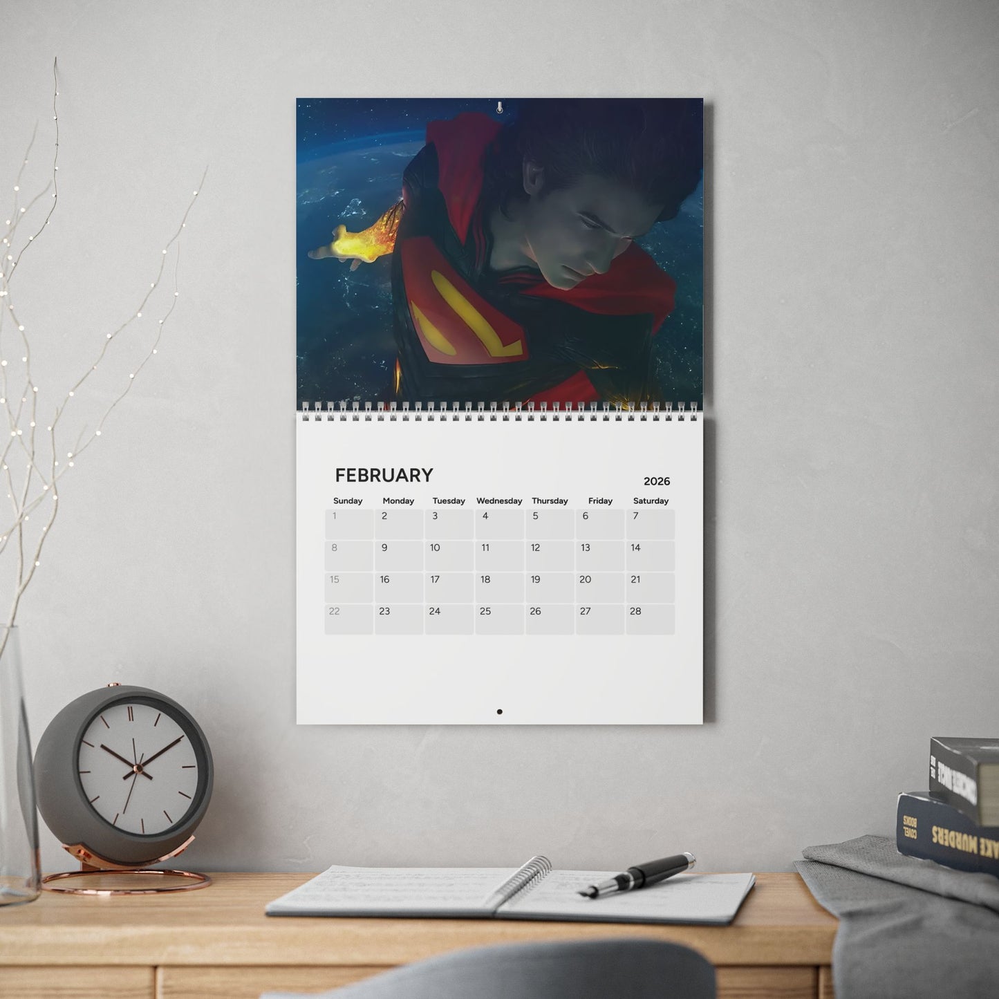Absolute Superman Calendar (2026) - DC Comics All-In - Jason Aaron Series - Gorgeous Art From DC's Top Talents