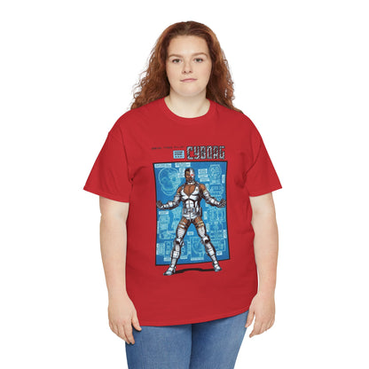 Cyborg T-Shirt - George Perez Art - New Teen Titans Pin-Up Poster - Victor Stone - DC Comics