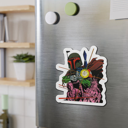 Boba Fett Die-Cut Magnet - Star Wars: The Empire Strikes Back - Bounty Hunter - Marvel Comics Art - 3", 4", 5", 6"