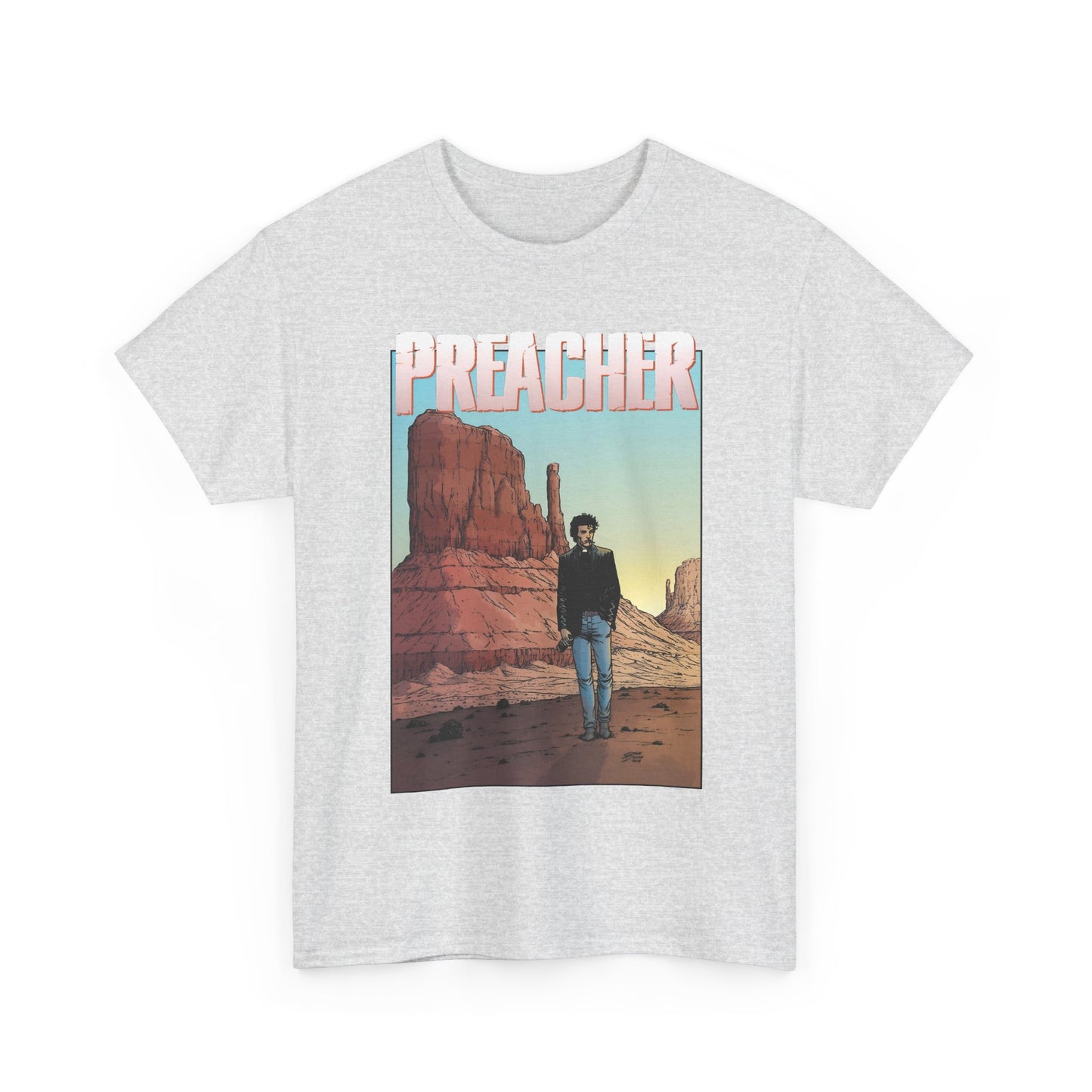 Preacher T-Shirt - Glenn Fabry Art - DC/Vertigo Comics