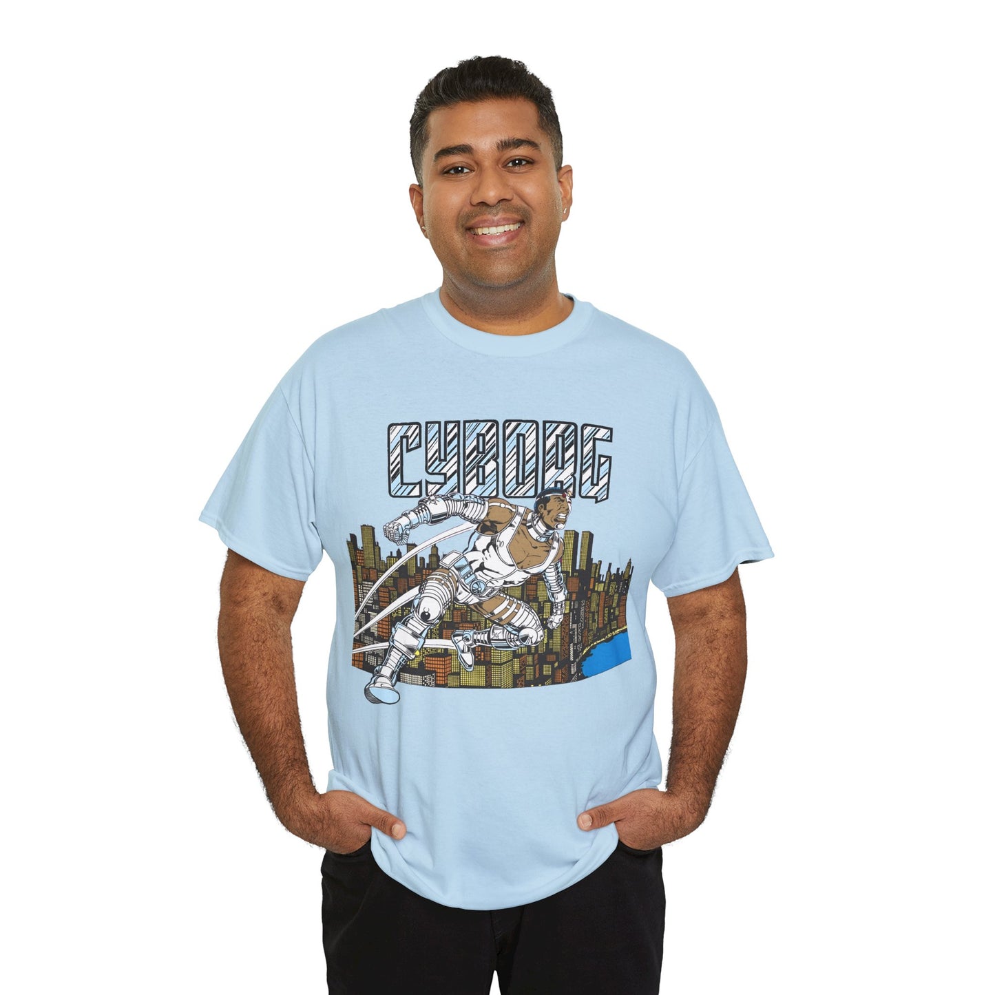 Cyborg T-Shirt - George Perez Art - New Teen Titans - DC Comics