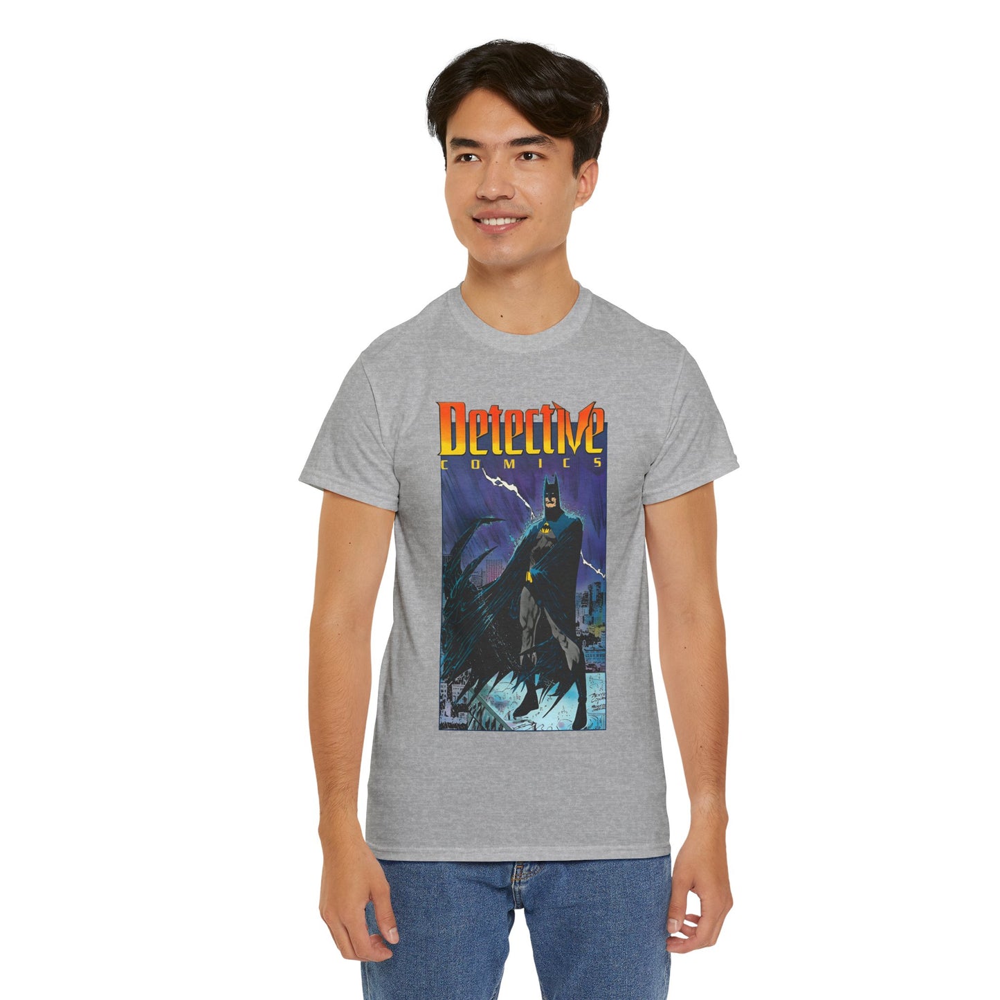 Detective Comics T-Shirt - #600 Cover Denys Cowan Art - Gotham City, Dark Knight, Batman - DC Comics