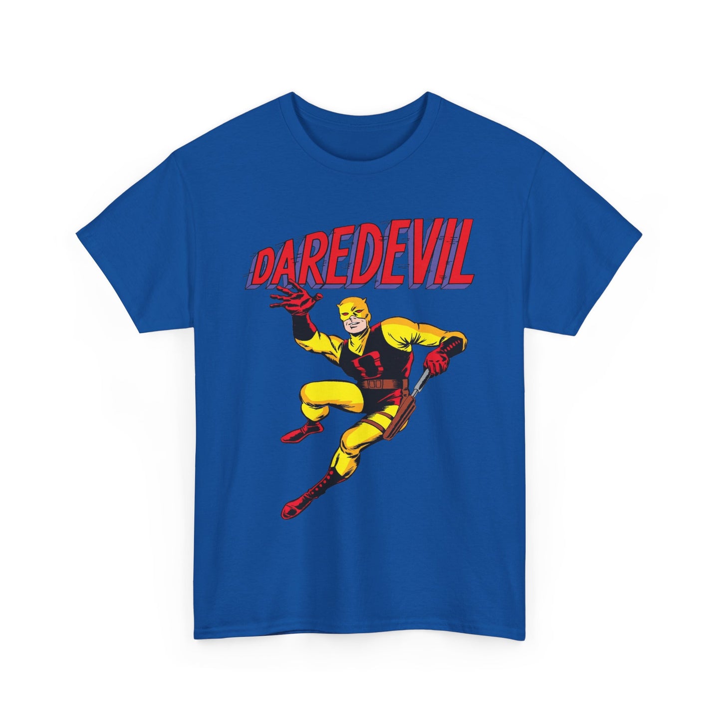 Daredevil T-Shirt - Yellow Costume - Silver Age #1 Cover Art - Marvel Comics