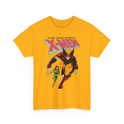 Wolverine & Rogue T-Shirt - Paul Smith Art - X-Member, Mutants - Marvel Comics - Uncanny X-Men #173 Cover - Logan