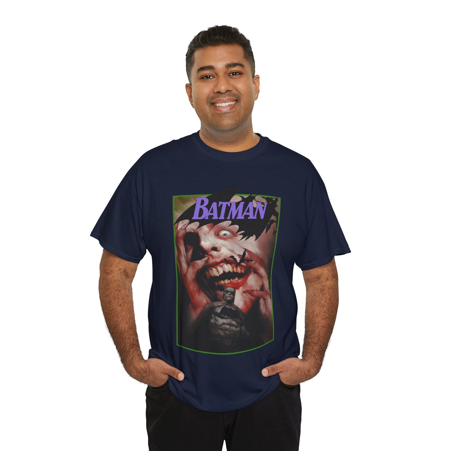 Batman Vs Joker T-Shirt - Ben Oliver Art - DC Comics